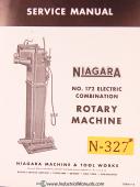 Niagara 172, Electrixc Combination Rotary Machine Service Manual